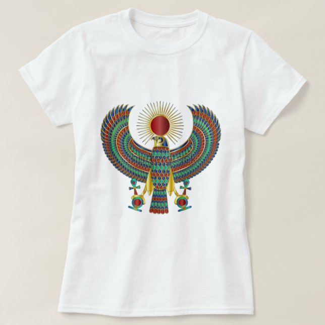Ancient Egyptian Pharaoh T-Shirt | KaliraArts (Design Front)