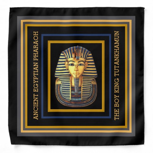 Ancient Egyptian Pharaoh Tutankhamun Bandana