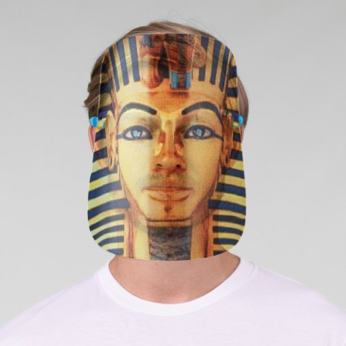 Ancient Egyptian Pharaoh Tutankhamun Face Shield