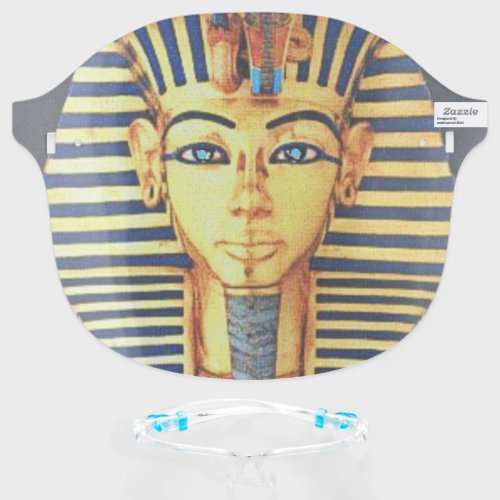 Ancient Egyptian Pharaoh Tutankhamun Face Shield