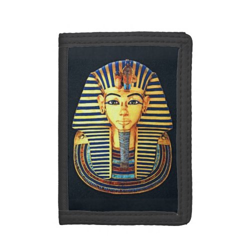 Ancient Egyptian Pharaoh Tutankhamun Trifold Wallet