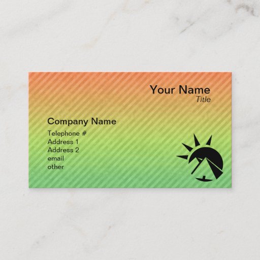 Customizable Ancient Egyptian Pyramid Business Card