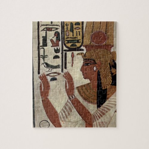 Ancient Egyptian Queen Nefertari Jigsaw Puzzle