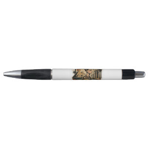 Ancient Egyptian Royalty Queen Nefertiti & Pharaoh Pen
