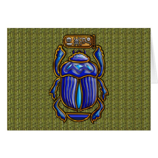 Ancient Egyptian Scarab (Front Horizontal)