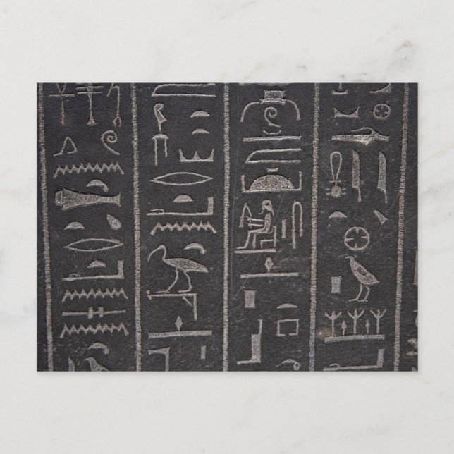 Ancient Egyptian Secret postcard (Front)