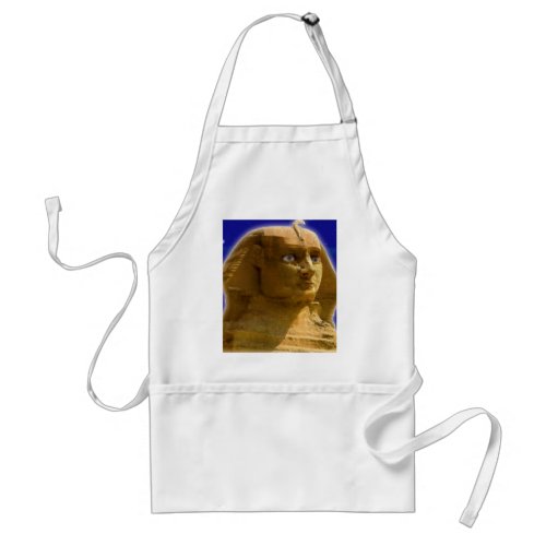 Ancient Egyptian Sphinx at Giza Art Design Adult Apron