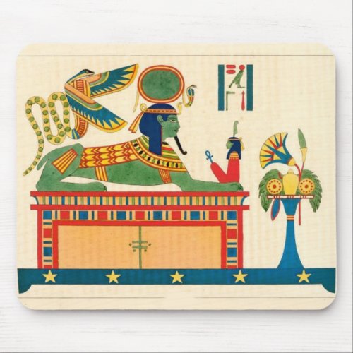 Ancient Egyptian symbols and Egyptian Art  Gifts Mouse Pad