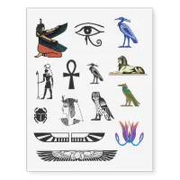 egyptian gods and goddesses tattoos
