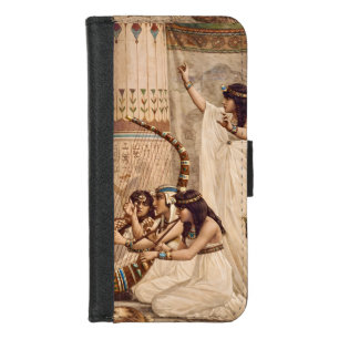 Ancient Egyptian Temple Musicians iPhone 8/7 Wallet Case
