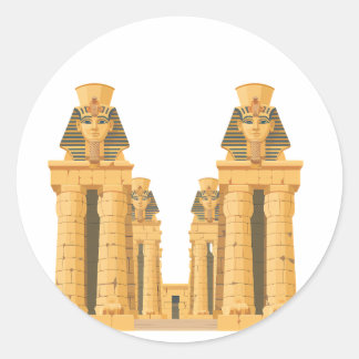 Ancient Egyptian Temple Sticker