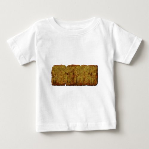 Ancient Egyptian Temple Wall Art Baby T_Shirt