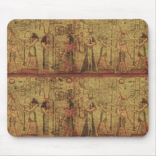 Ancient Egyptian Temple Wall Art Mouse Pad