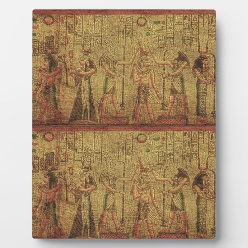 Ancient Egyptian Temple Wall Art Plaque