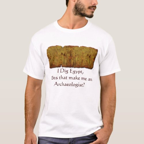 Ancient Egyptian Temple Wall Art T_Shirt