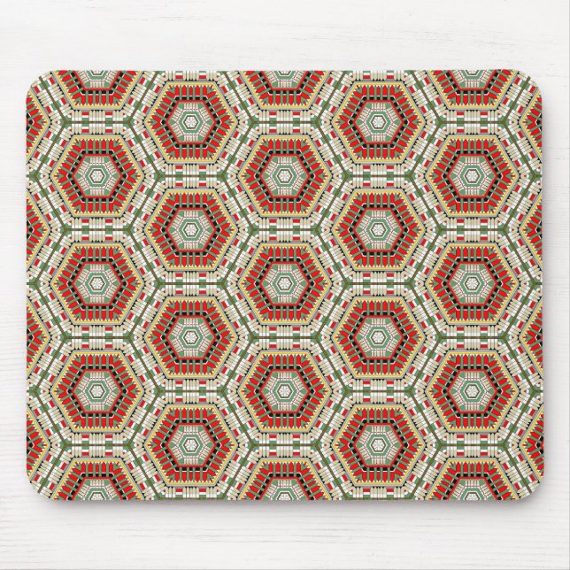 Ancient Egyptian Terrazzo 01 Mouse Pad (Front)
