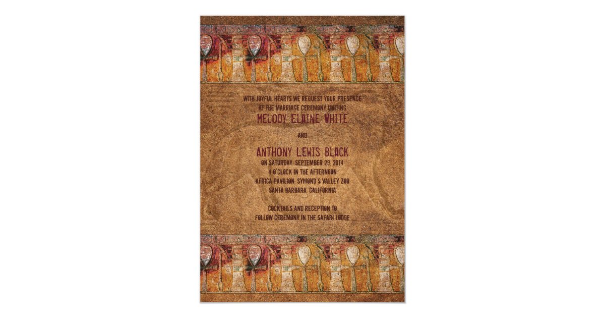 Ancient Party Invitation