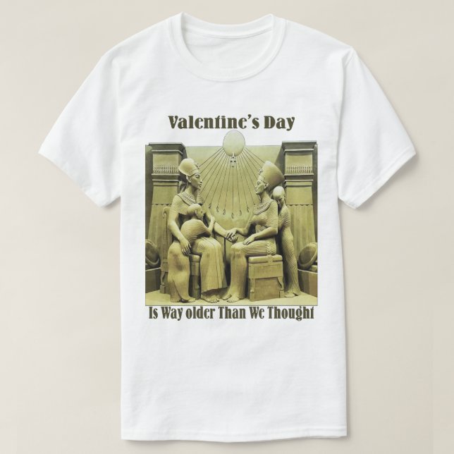 Ancient Egyptian Valentine's day gift T-Shirt (Design Front)