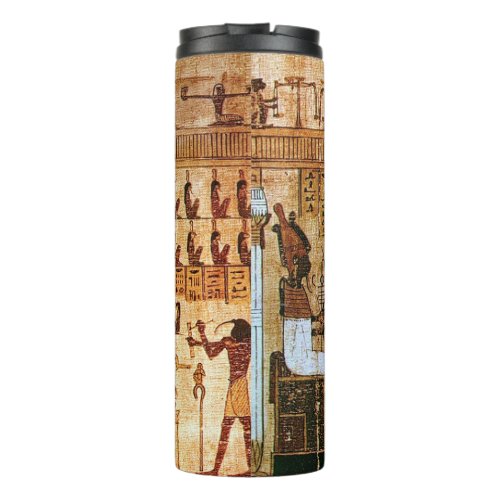 Ancient Egyptians Death Court Maat Godess Thermal Tumbler