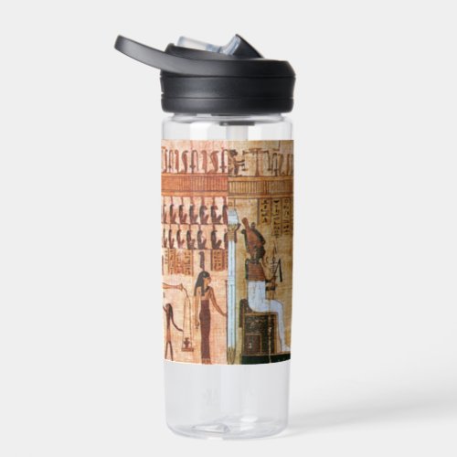 Ancient Egyptians Death Court Maat Godess Water Bottle