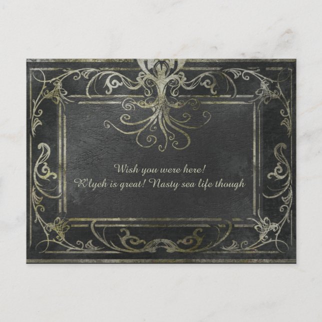 Ancient Eldritch Victorian Post Card (Front)