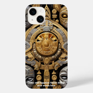 Ancient Elegance: Celtic & Egyptian Fusion Case-Mate iPhone 14 Case