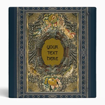 Ancient Embroidered Book Cover Monogram Binder by OldArtReborn at Zazzle