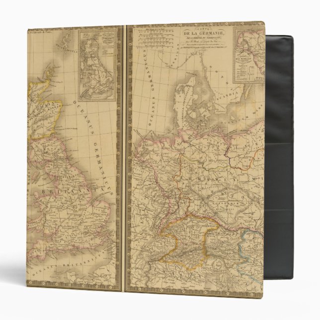 Ancient Europe 2 3 Ring Binder (Front/Inside)