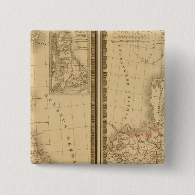 Ancient Europe 2 Pinback Button (Front)