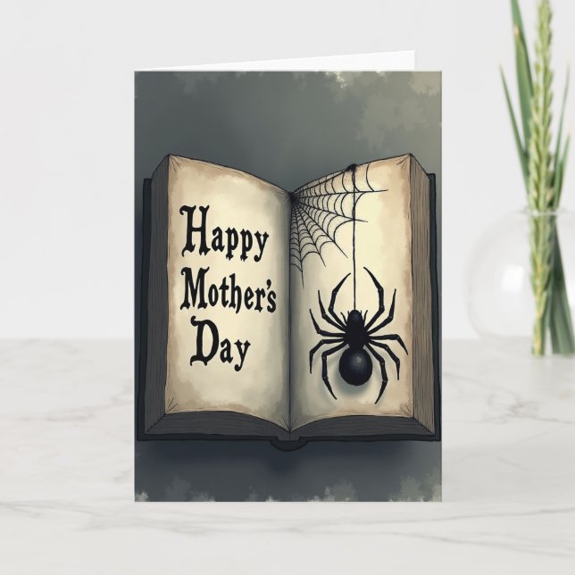 Ancient Family Spider Book Card (Front)