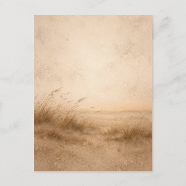 Ancient Field | Landscape Art | Postcard (Front)
