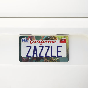 Ancient Flying Dragon License Plate Frame
