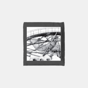 Ancient footbridge pencilart Monochrome Reusable Bag