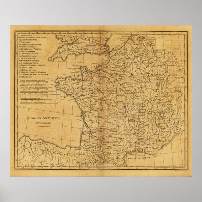 Ancient France Poster (Front)