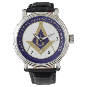Ancient Free and Accepted Mason watch