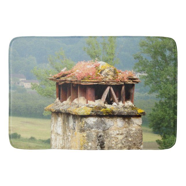 Ancient French Chimney Bath Mat (Front)