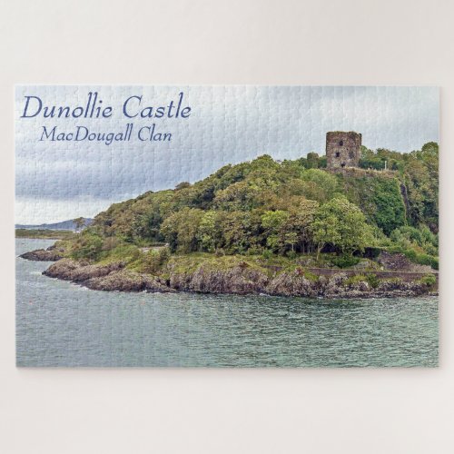 Ancient Gaelic Dunollie Castle Home Of MacDougalls Jigsaw Puzzle