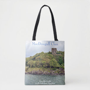 Ancient Gaelic Dunollie Castle Home Of MacDougalls Tote Bag
