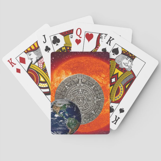 Ancient Galactic Alignment by Kenneth Yoncich Poker Cards (Back)