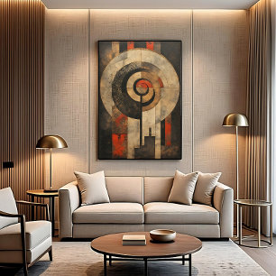 Ancient Geometric Canvas Print