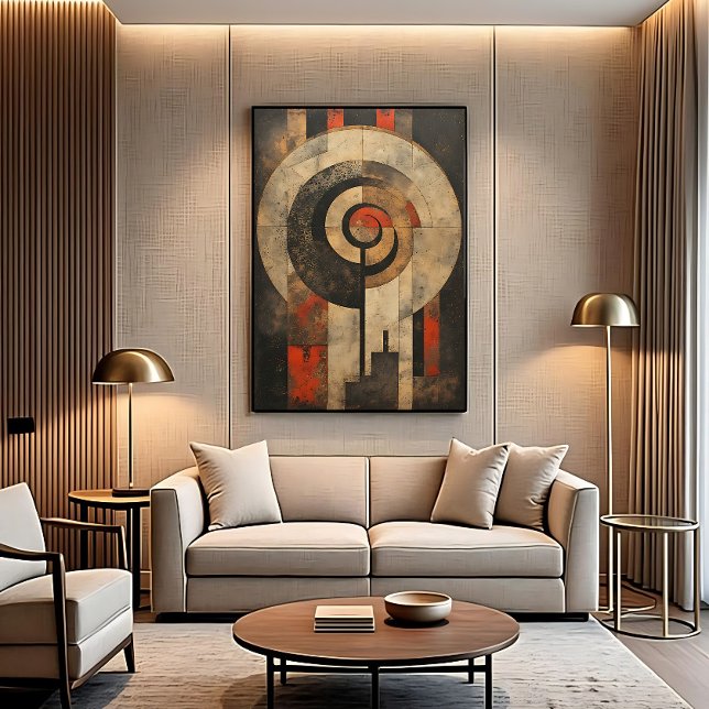 Ancient Geometric  Canvas Print (Creator Uploaded)