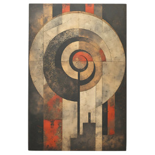 Ancient Geometric Metal Print