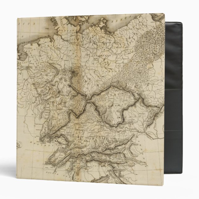 Ancient Germany 3 Ring Binder (Front/Inside)