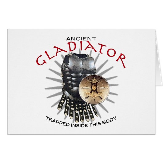 Ancient Gladiator Cards (Front Horizontal)