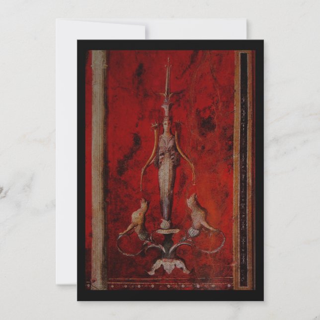 Ancient Goddess ~ Invitations (Front)