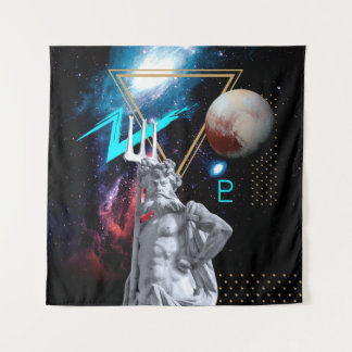 Ancient Gods and Planets: Pluto (gr. Hades) Tapestry