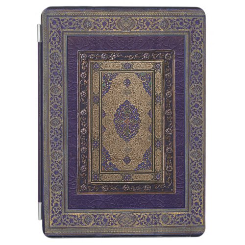 Ancient Gold On Purple Decorative Book Cover