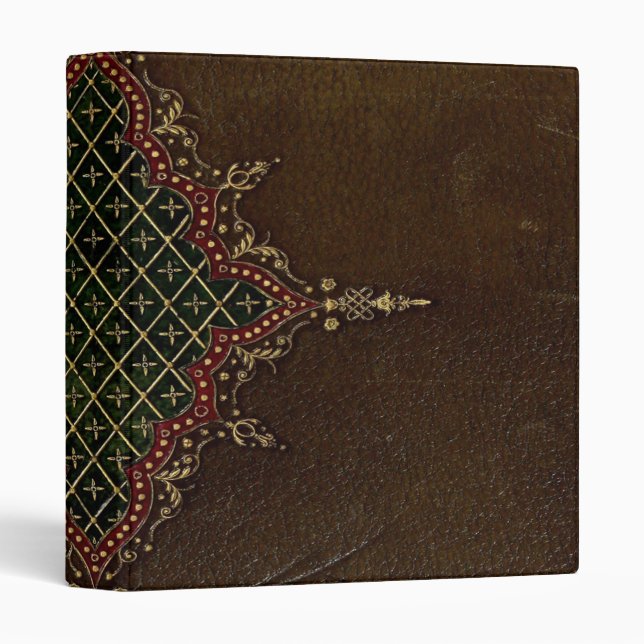 Ancient Goth Grunge Leather Binder (Front/Spine)