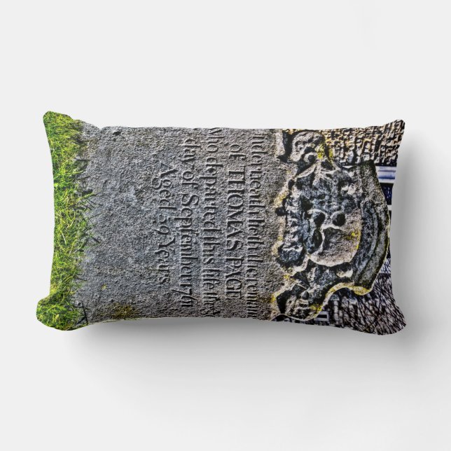 Ancient Grave Lumbar Pillow (Front)