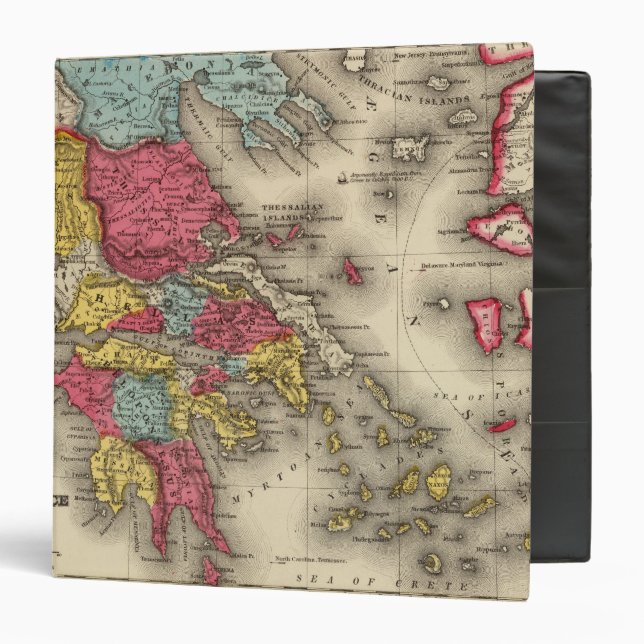 Ancient Greece 2 3 Ring Binder (Front/Inside)